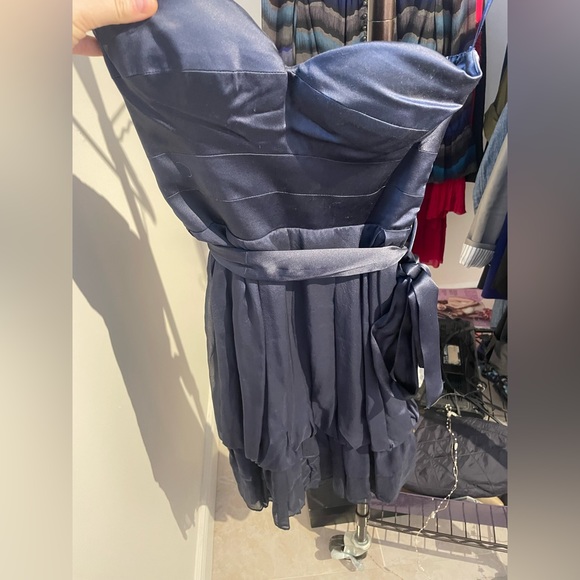 Axara Paris, size 4, navy prom dress - Picture 4 of 6
